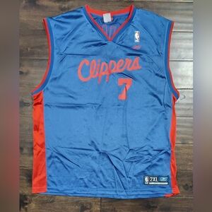 Reebok NBA Los Angeles Clippers #7 Lamar Odom Je